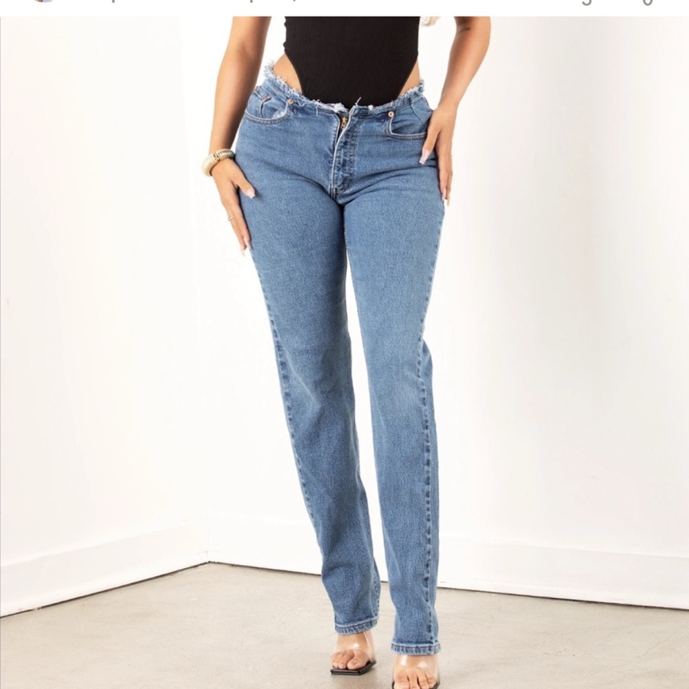 Levi's Blue Straight Leg Jeans Classic Style